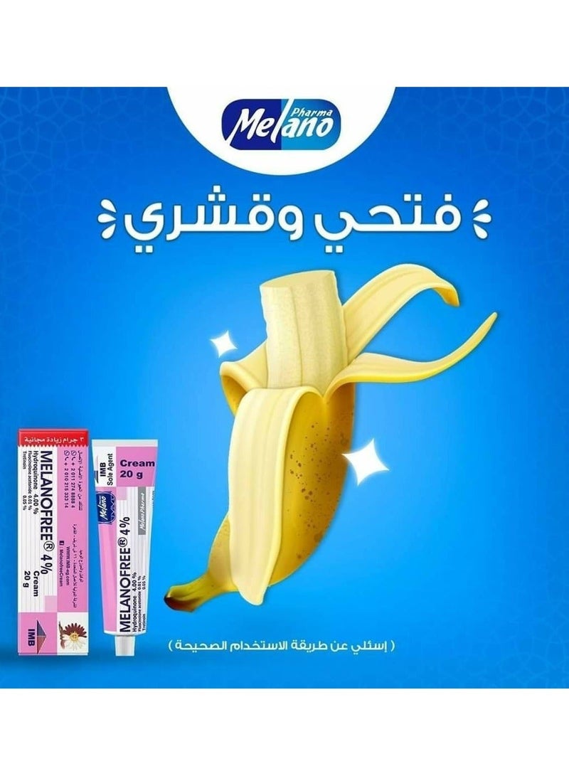 Melano Pharma Melanofree 4% Cream 20 gm - Image 3