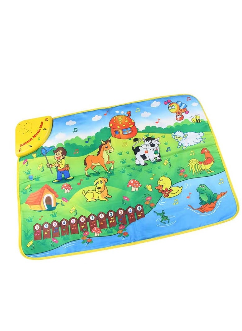 Goolsky Baby Musical Mats with Music Sounds Touch Playmat for Toddlers with Different Animal Music Sound for Early Education, Gift Toys for Girls Boys Toddlers  - Image 5