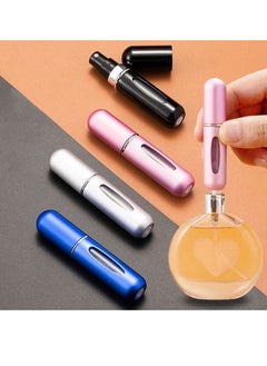 Generic 4pc 6ml Perfume Bottle Mini Portable Travel Refillable Perfume Atomizer Bottle For Spray Scent Pump Case Empty As Gift  - Image 4