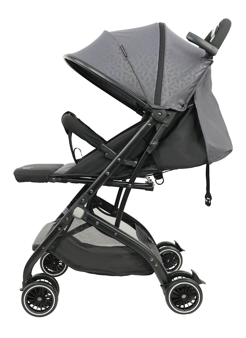 baobaohao Baby stroller, can be sat or laid down, lightweight, foldable, high landscape, newborn baby and child stroller.  - Image 3