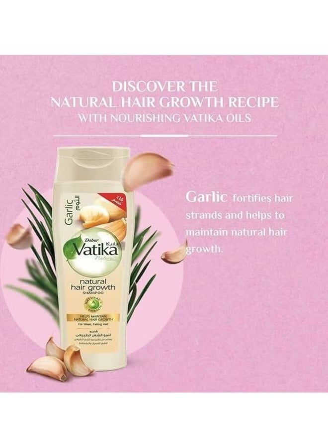 فاتيكا شامبو ناتشورالز لنمو الشعر الطبيعي بالثوم 360 مل - Image 2