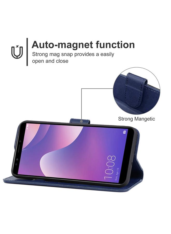 اس-توب جراب هاتف Huawei Y7 2018 مصنوع من الجلد - Image 4