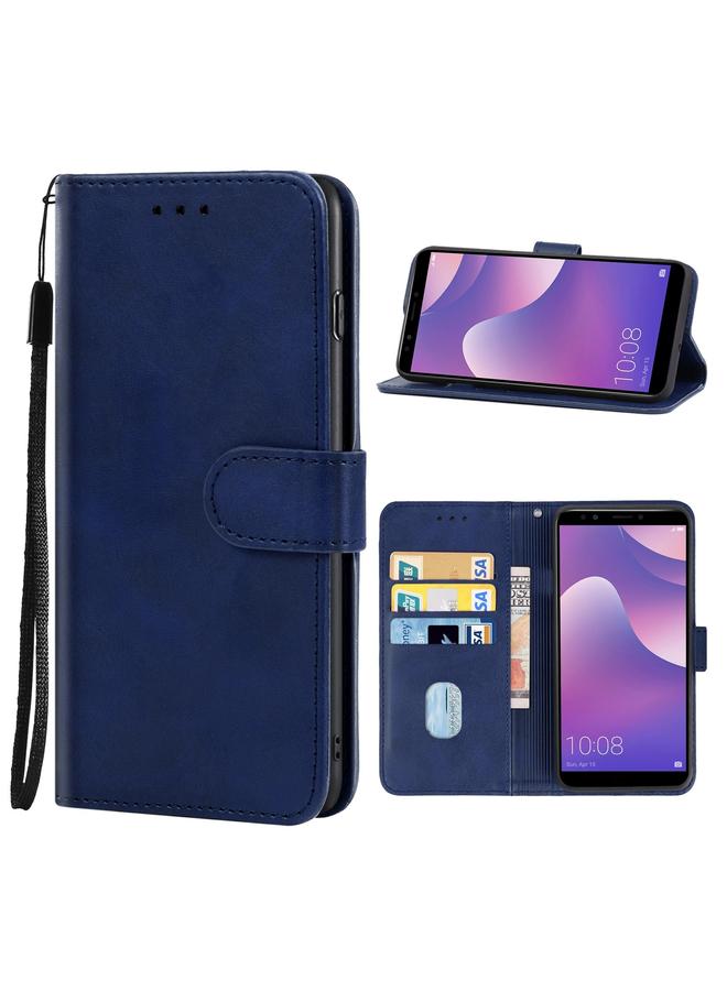 اس-توب جراب هاتف Huawei Y7 2018 مصنوع من الجلد - Image 1