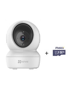 Mini Smart FHD 1080 Indoor Wire-Free Camera Black with 64 Memory card