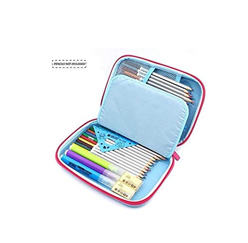 JIADA VIKASGIFTGALLERY EVA Unicorn Owl Print Pencil Case Organizer, Multicolour - Image 4