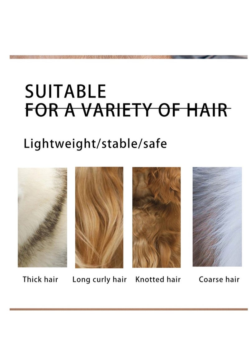 Generic Pet Grooming Hair Clipper, Hair Cutter Low Noise Dog Cat Rabbit Hair Trimmer Cutter Baby Hair Clipper USB Rechargeable Cordless Shavers Electric Pet Professional Grooming Machine Tool  - Image 4