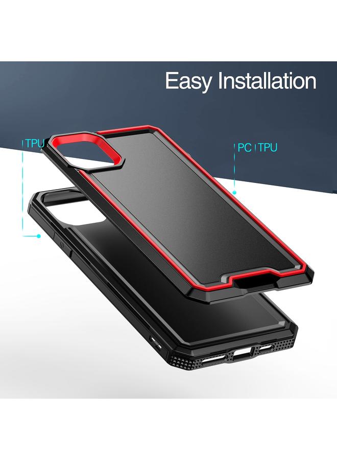 اس-توب جراب لهاتف iPhone 11 Pro Armour ثنائي اللون من مادة TPU + PC - Image 3
