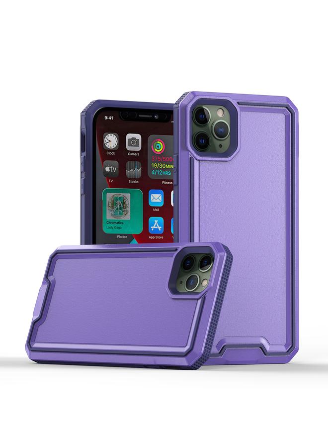 اس-توب جراب لهاتف iPhone 11 Pro Armour ثنائي اللون من مادة TPU + PC - Image 1