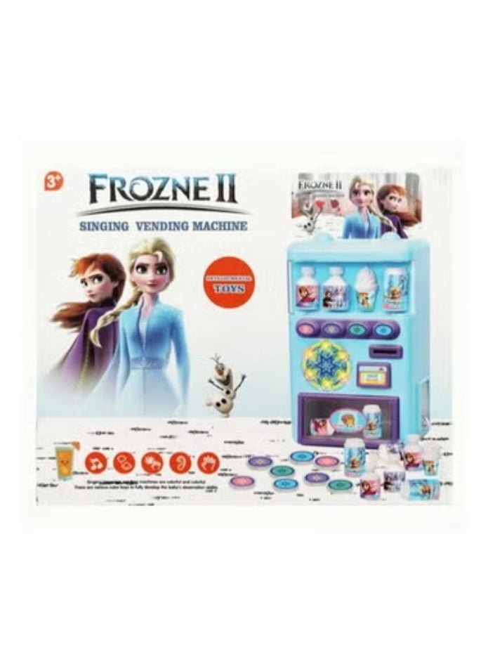 null - Interactive Early Developmental Toy Vending Machine Pretend Play Electronic Drink Apparatus Develop Common Sense of Life with Music and Light - Image 1