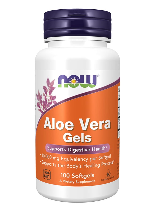 now Aloe Vera 10000Mg S/Gel 100S