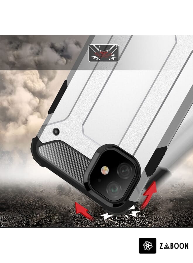 Zaboon غطاء حماية لجهاز iPhone 11 من نوع Magic Armor TPU + PC - Image 3