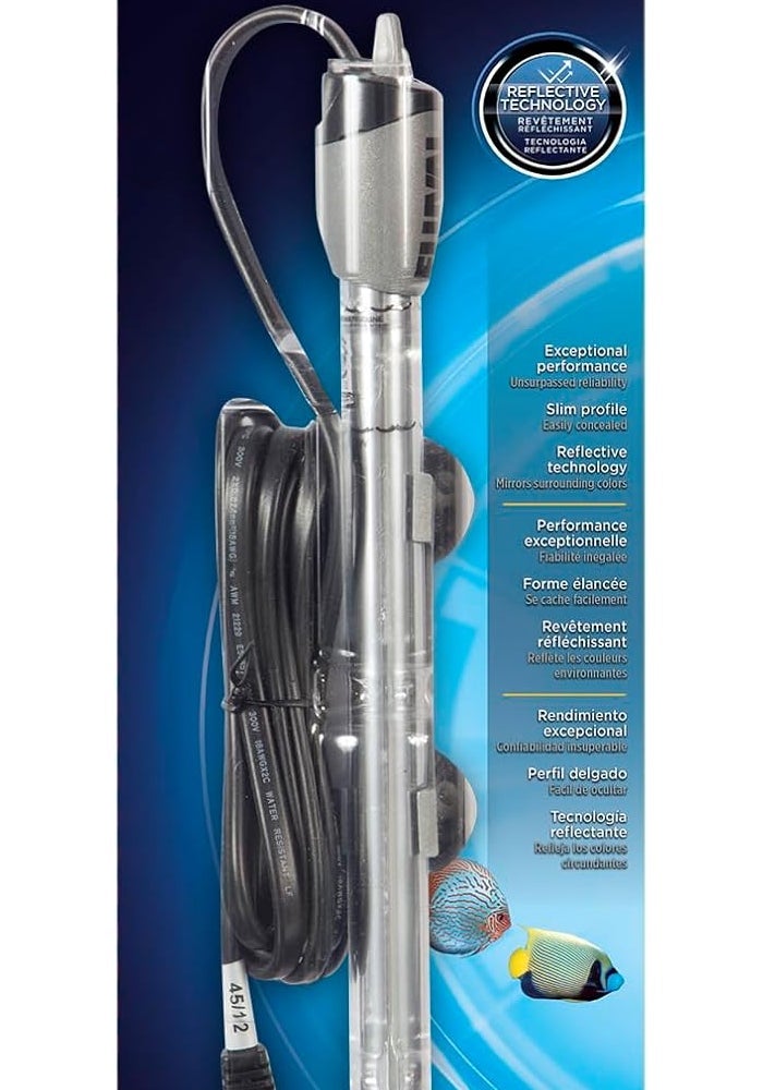 Fluval M100 Submersible Aquarium Heater - 100W for Aquariums up to 30 Gallons - Image 1