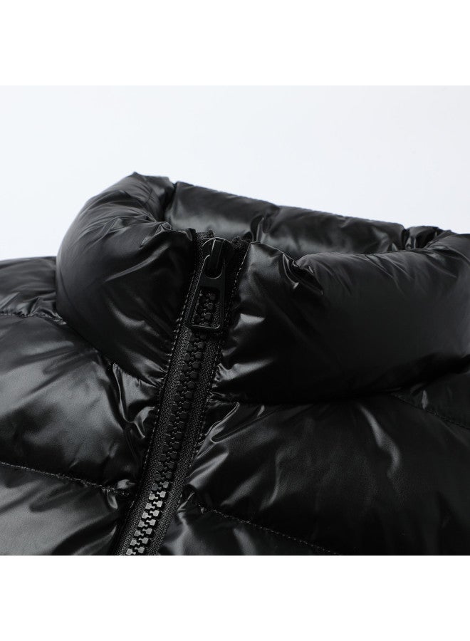 YaYa Winter Versatile Down Vest Stand Collar Warm Goose Down Comfortable Outerwear Vest Men's - Image 4