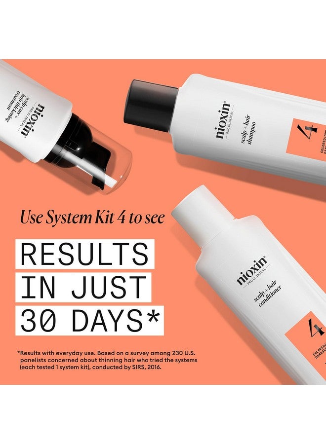 نيوكسين نظام نيوكسين 4 لعلاج فروة الرأس وتكثيف الشعر - سيروم للشعر التالف والمتساقط، 3.4 أونصة (قد تختلف العبوة) - Image 5