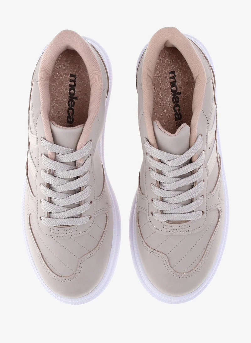 Moleca Grey Sneakers for Women – Comfortable & Stylish Everyday Footwear for Women | Best Price UAE