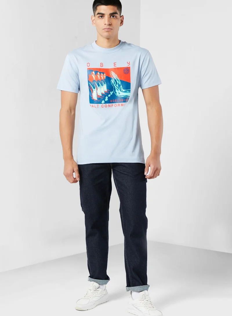 OBEY Halt Conformity T-Shirt