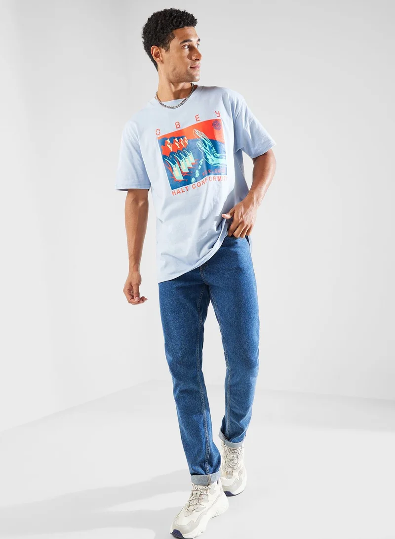 OBEY Halt Conformity T-Shirt