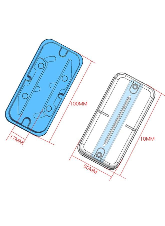 Small Pill Cutter, Splitter Cutter for or Large Pills, Portable Pill Crusher for Cuts Vitamins Tablets (Blue) - Image 2