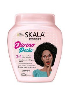 SKALA Kala Expert Creme De Tratamento 2 Em1 Crespo Divino 1 Kg (Divine Curls 2 In 1 Treatment Cream Net 33.81 Oz)  - Image 3
