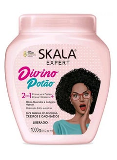 SKALA Kala Expert Creme De Tratamento 2 Em1 Crespo Divino 1 Kg (Divine Curls 2 In 1 Treatment Cream Net 33.81 Oz)  - Image 2