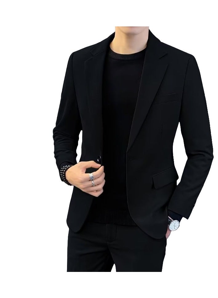 Shougu - New Business Casual Slim-fit Suit Jacket - Image 1