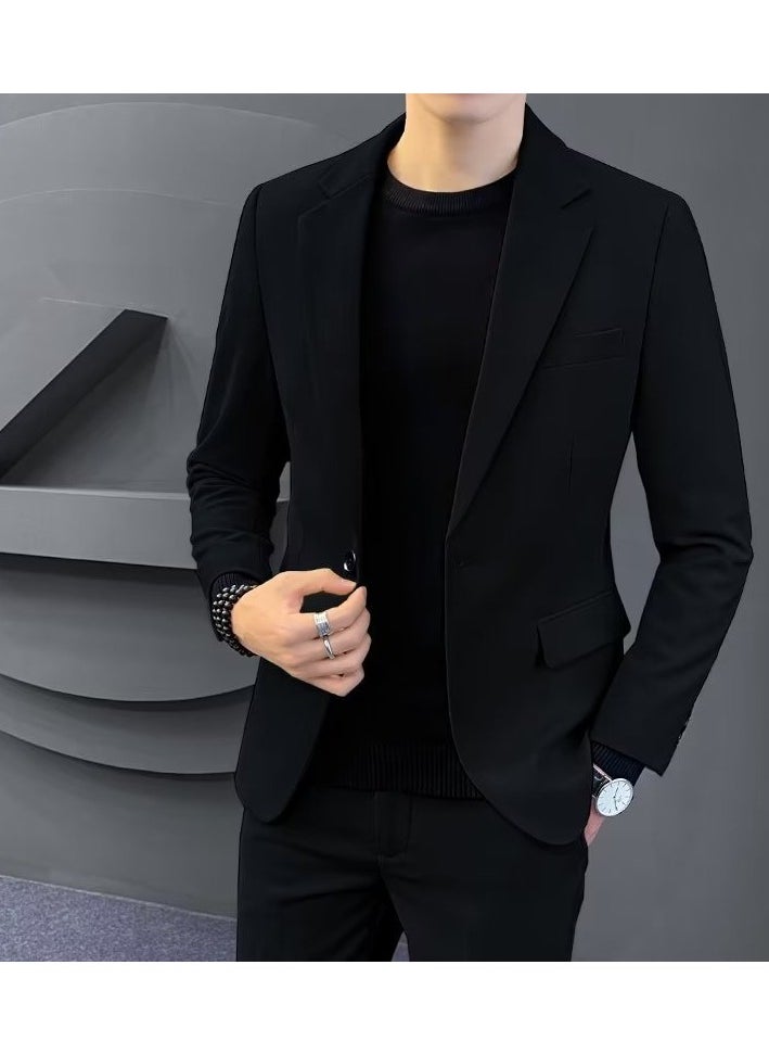Shougu - New Business Casual Slim-fit Suit Jacket - Image 1