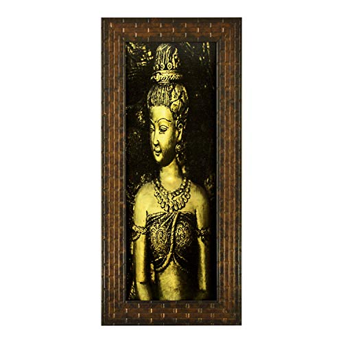 Indianara Set of 3 Modern Art Paintings (1774) Without Glass 6 X 13, 10.2 X 13, 6 X 13 INCH - Image 4