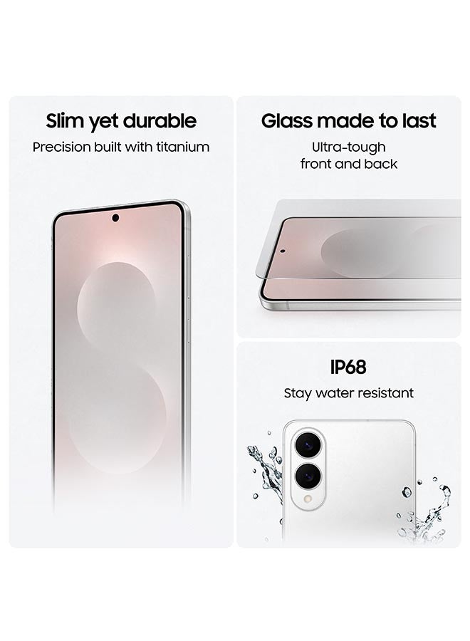 Samsung Galaxy S25 Edge AI Phone Dual SIM Titanium Jetblack 12GB RAM  256GB - Middle East Version - Image 5