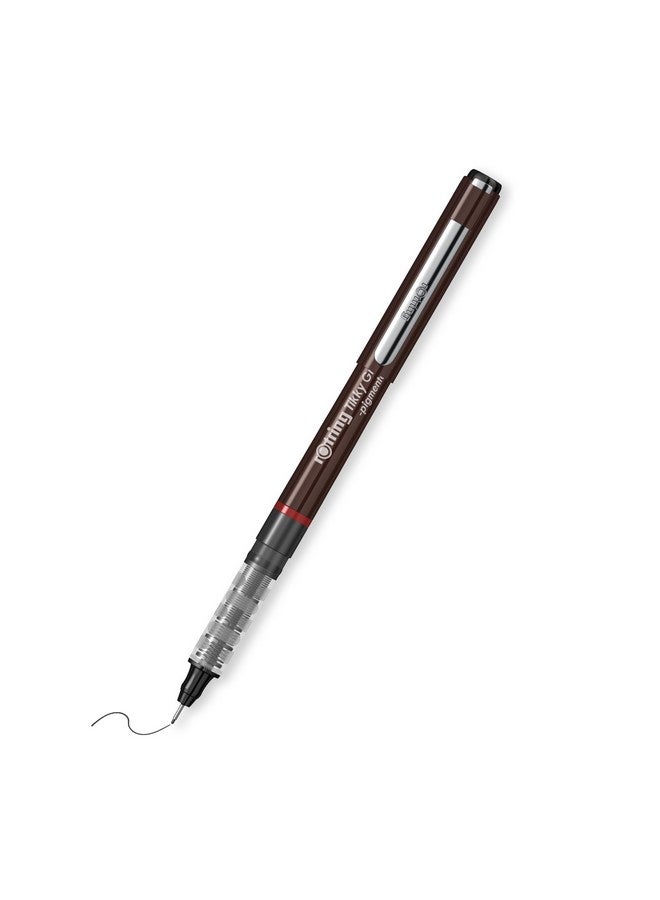 rOtring 0.8mm Line Thickness Tikky Graphic Fineliner Black Pigment Liner | 12 Pieces | Lightfast And Waterproof Ink | Ideal for Long Life Drawings Sketching | Non-Refillable - Image 5