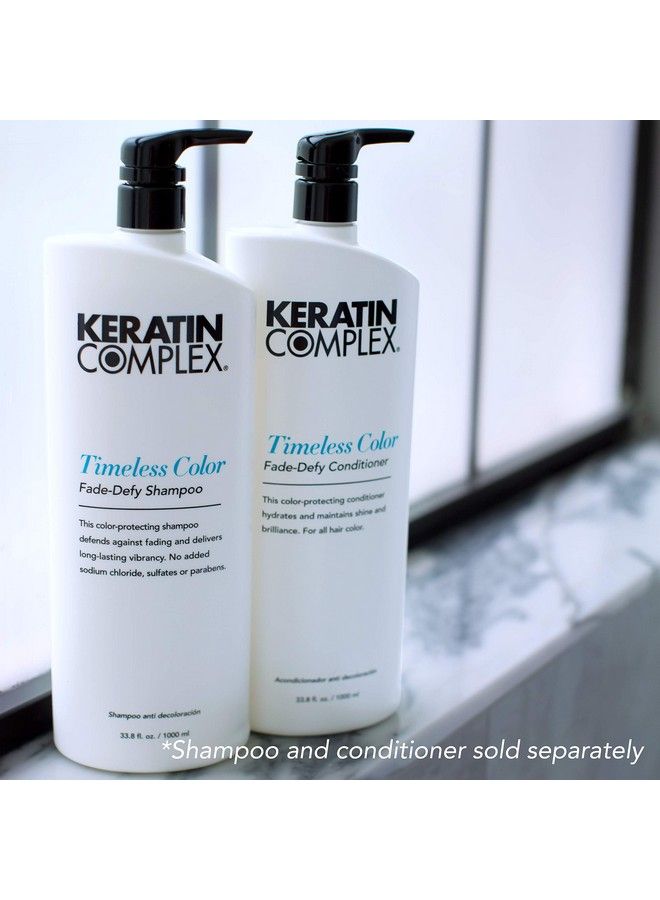 KERATIN COMPLEX Timeless Color Fadedefy Shampoo 33.8 Oz - Image 3