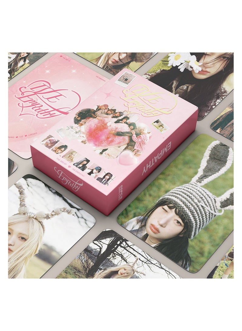 NIBEMINENT 55 Pcs Kpop IVE THE 3rd EP IVE EMPATHY Lomo Cards Card For Fans Collection Gifts - Image 2