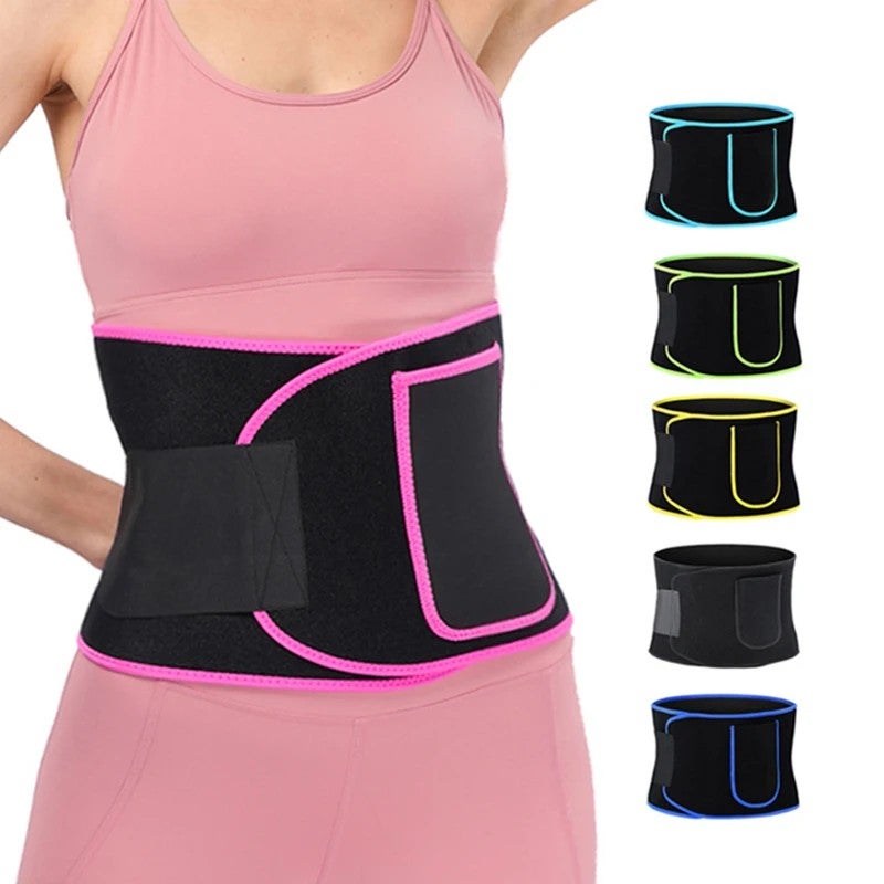 Bluejw Weight Loss Waist Trainer - Slimming Sweat Belt for Women & Men - Different Sizes Waist Trimmers - Image 3