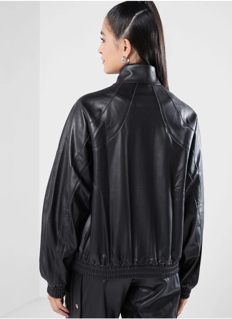 adidas Originals Faux Leather Jacket