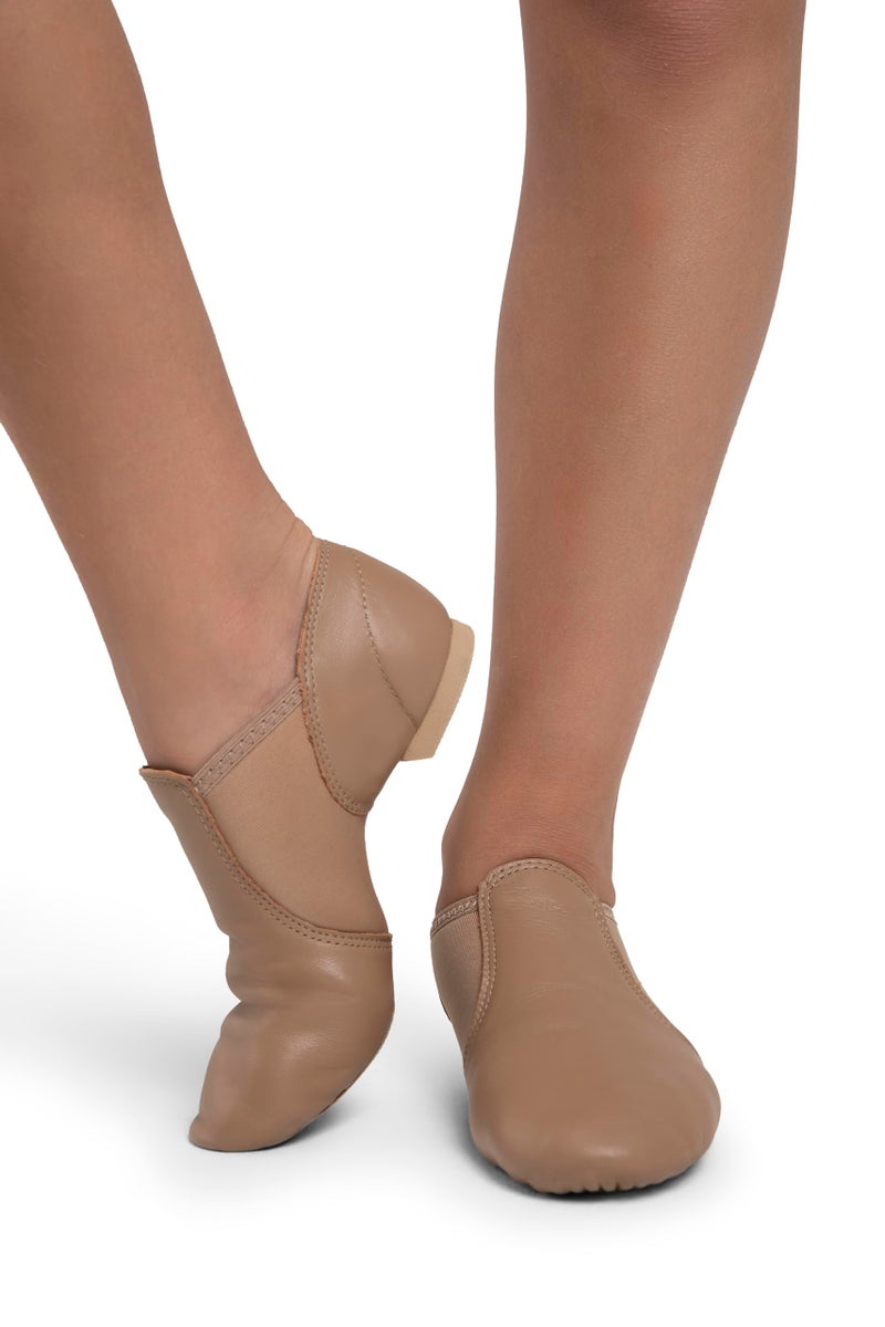 Capezio girls E Series EJ2C Jazz Slip On Caramel 13.5 W US Little Kid - Image 2