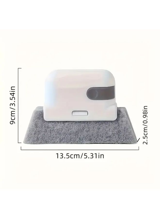Grey Door And Window Track Cleaning Brush For Effortless Small Gap And Frame Cleaning Kitchen Countertop Tool Ideal 11 Holiday Gift For Father Day And Homemaker - Image 3
