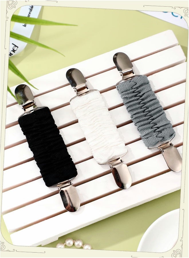 Brooch Shawl Clip, Sweater Shawl Clip Retro Cardigan Collar Clip Dress Shirt Brooch Clip Fit Dress Cinch Clip Vintage for Women Girl Decor（3 Pieces ） - Image 3