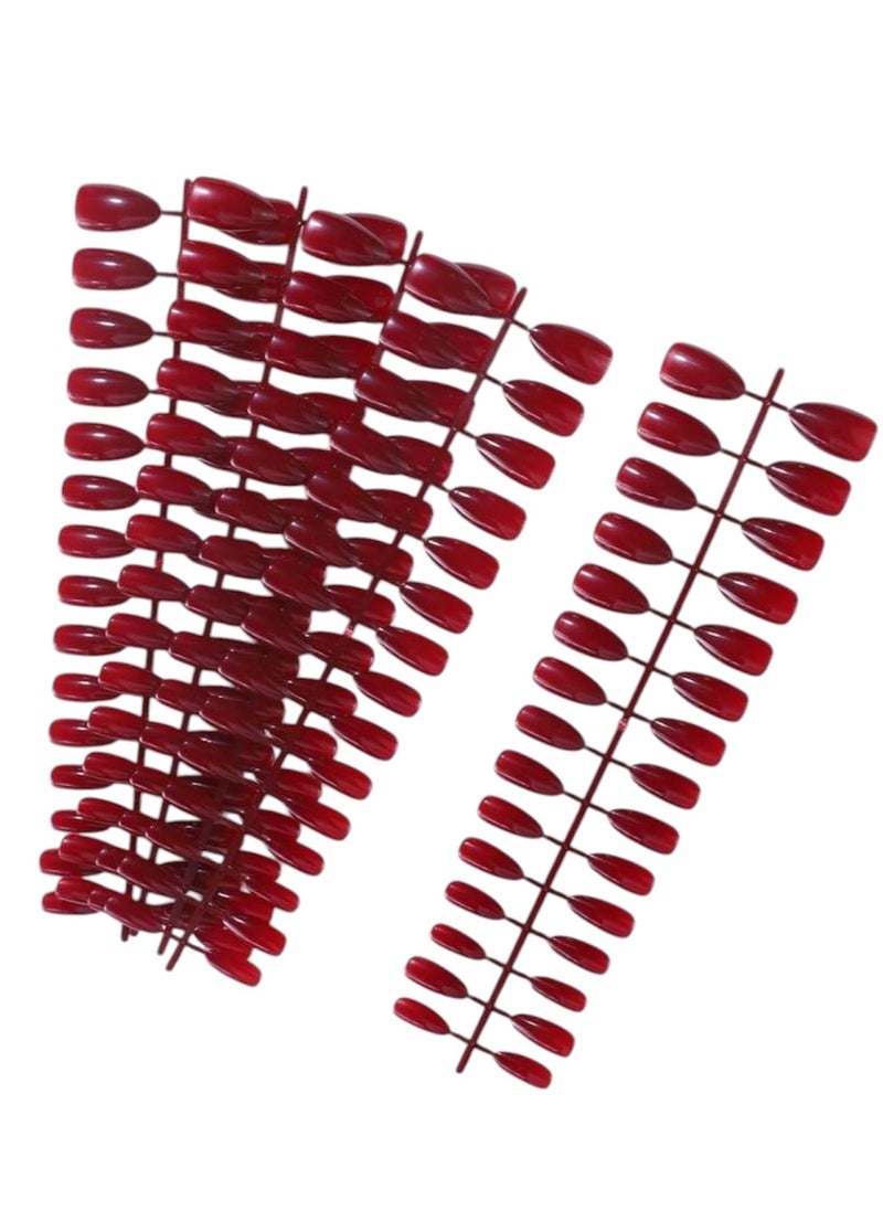 Shein - Red Nail Art Decorations - 120pcs - Image 1