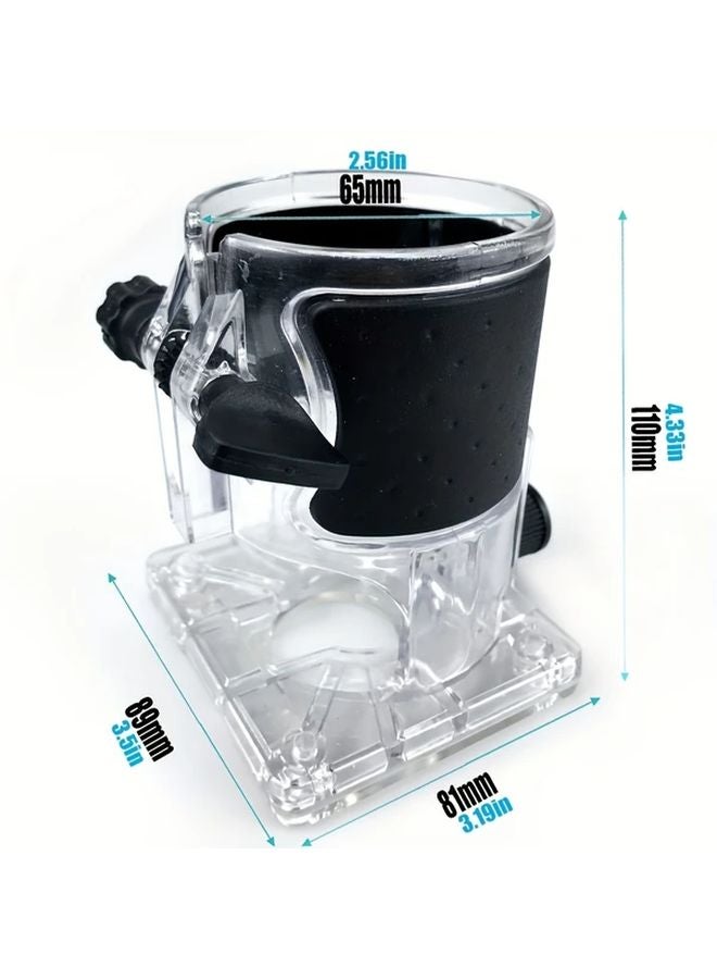 Transparent Cover For Electric Woodworking Tools Durable Plastic Easy Installation - Image 3