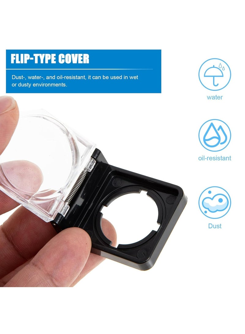 Loquat Emergency Stop on Cover-4 pcs Plastic Cover Protector, Toggle Push on Lockout Cover, Add Protection - Image 5