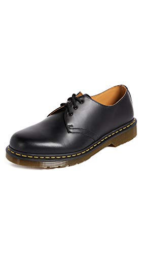 Dr Martens Dr. Martens Unisex's Derby Amphibians, Black Smooth, 39 EU - Image 2