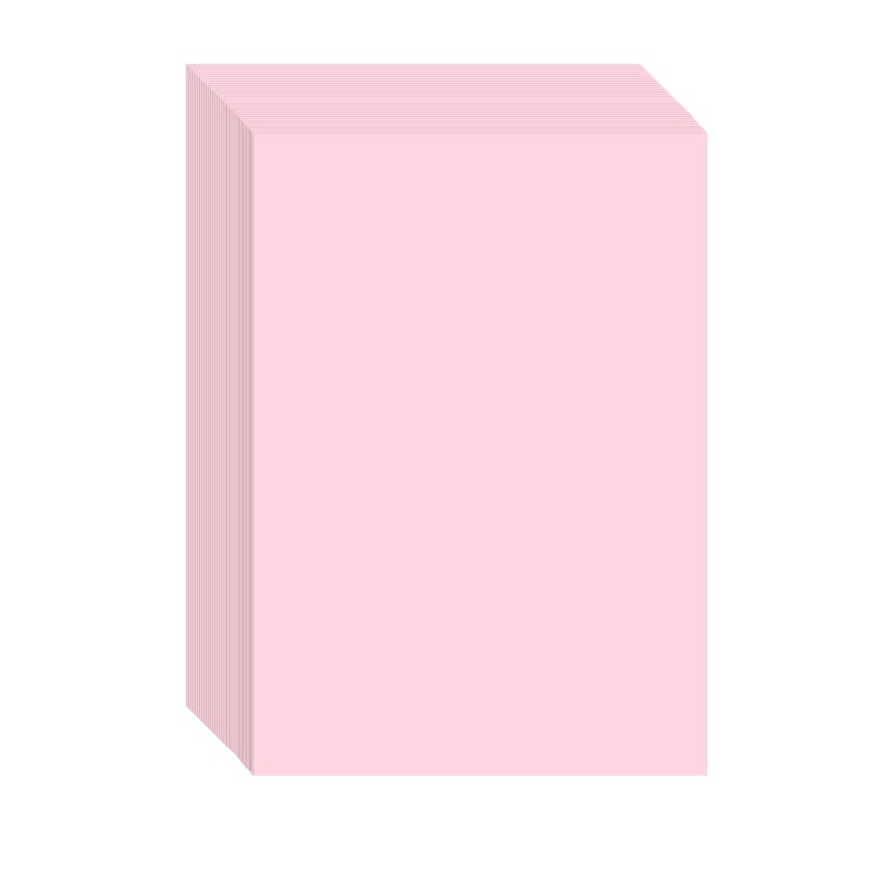 100 Sheets A4 Color Copy Paper 210x297mm/8.3x11.7in Printer Paper 70GSM for Copy Printing Writing Crafts & Art - Image 1