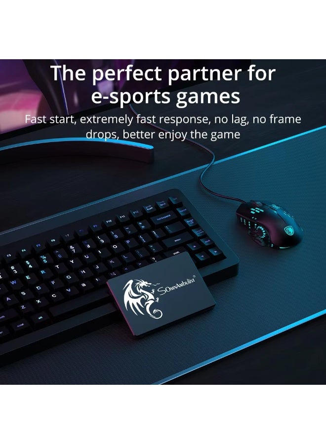 Somnambulist 128GB SSD Internal Sata3 Solid State Drive 2.5 for PC Laptop - Image 3