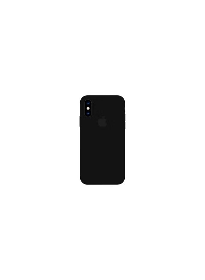 CATANES Premium Silicone Cover for iPhone XS MAX - Soft, Slim and Shockproof Protection Black color - Image 2