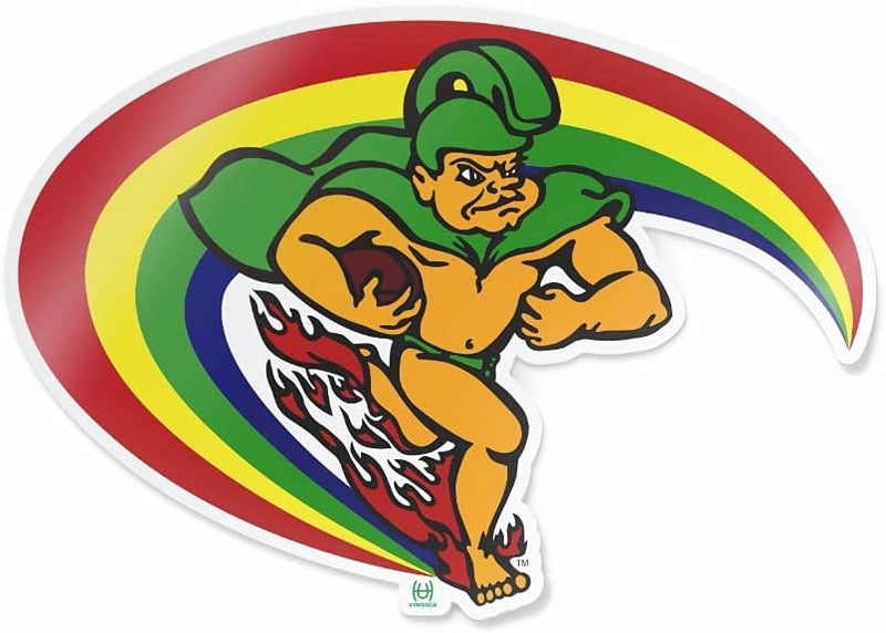Nudge Printing NCAA Vintage Popular Car Decals - Image 1