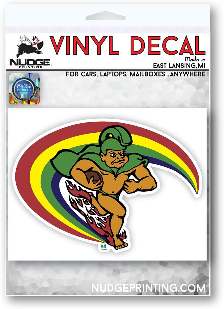 Nudge Printing NCAA Vintage Popular Car Decals - Image 2