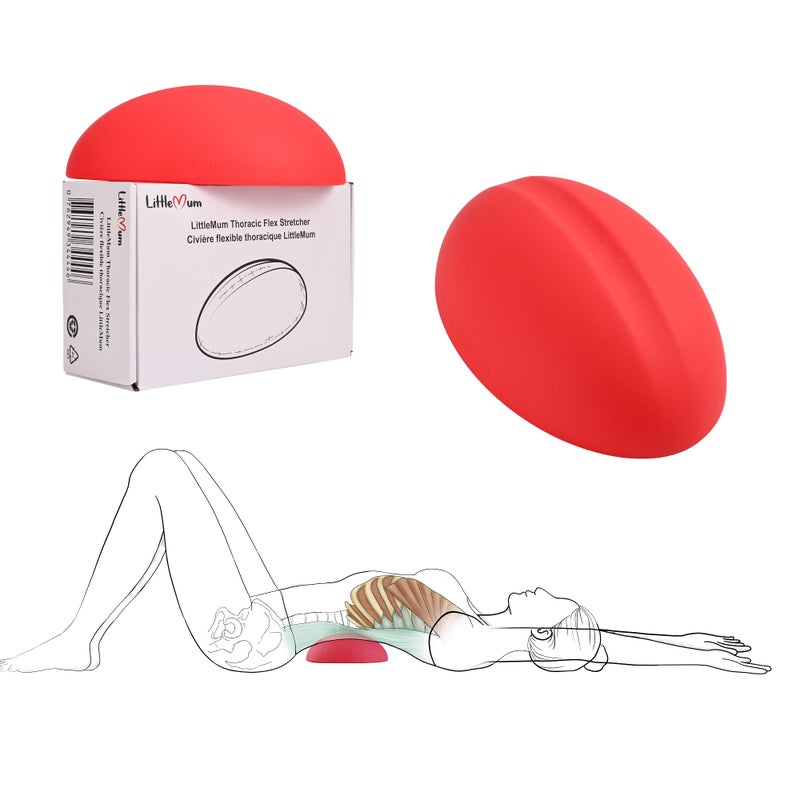 LittleMum Thoracic Flex Stretcher, Pectoral Stretch Device, Self-Care Tool for Costochondritis and TOS Pain, Help Fix Hunchback and Round Shoulder, Tight Pectoral Muscles Release - Image 1