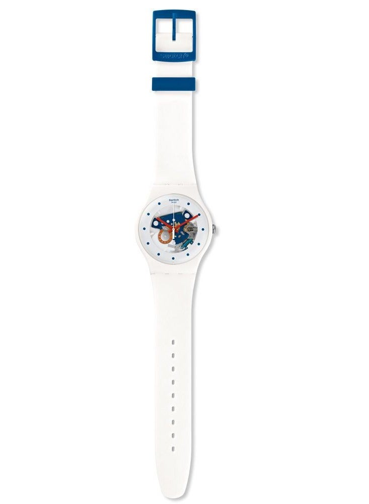 Swatch Unisex Horseshoe Quartz Movement Water Resistant Wrist Watch - 41 Mm - Image 2