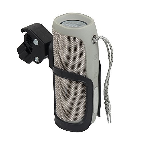 Hermitshell Hard Bike Mount Holder with Clamp Fits JBL Flip 5 / JBL Flip 6 / JBL Flip 7 /JBL Flip 4 / JBL Flip 3 Bluetooth Speaker - Image 1