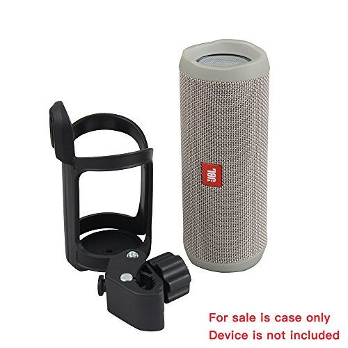 Hermitshell Hard Bike Mount Holder with Clamp Fits JBL Flip 5 / JBL Flip 6 / JBL Flip 7 /JBL Flip 4 / JBL Flip 3 Bluetooth Speaker - Image 2