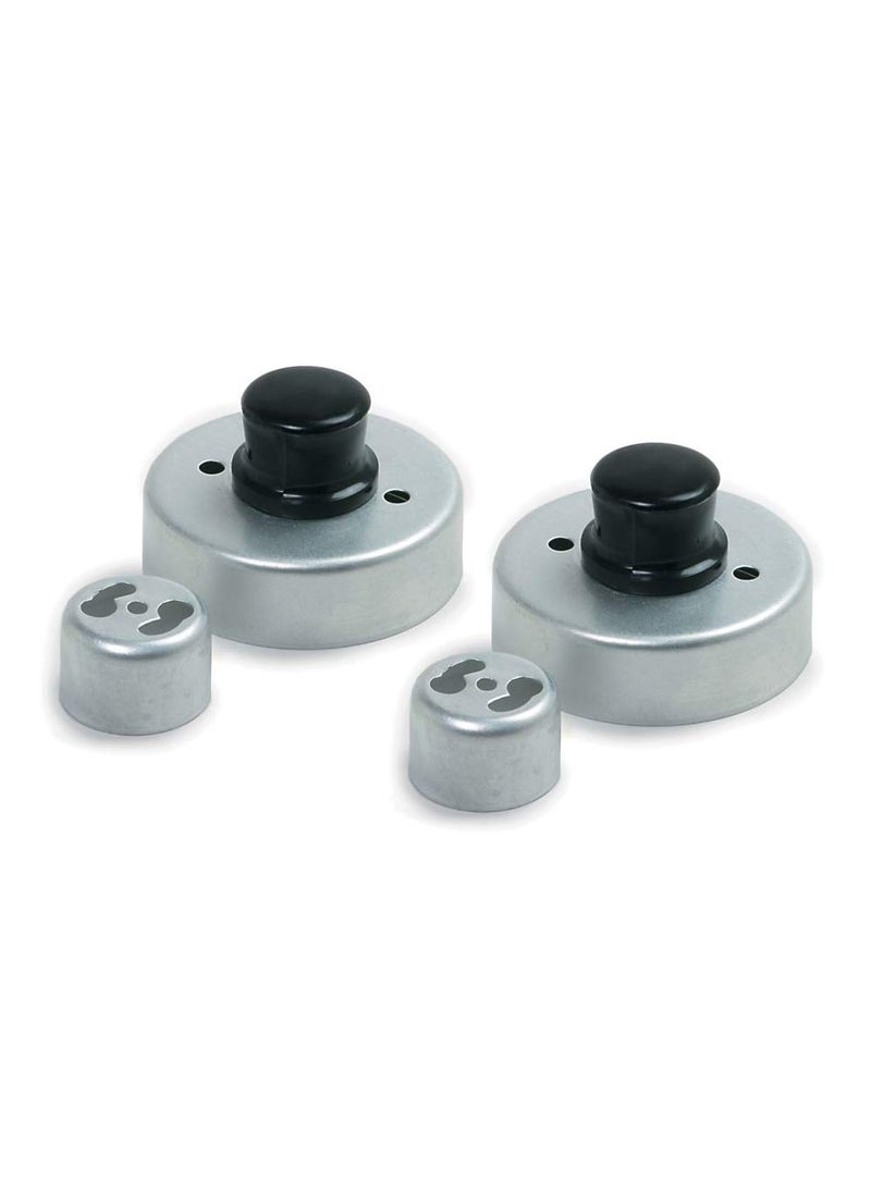 Norpro Norpro 275 Round DonutCookie Cutter  Easily Cut Pastry Biscuit Bagel Dough  2 PACK 
